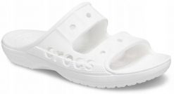 Klapki Dla Dorosłych Crocs Baya Sandal. Białe klapki i japonki męskie Crocs, z materiału. Za 119.99 zł.