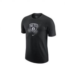 Koszulka sportowa męska Nike Nba Brooklyn Nets Dri-fit Essential. Czarne t-shirty sportowe męskie Nike, l, z bawełny, bez ramiączek, dri-fit (nike). Za 223.00 zł.