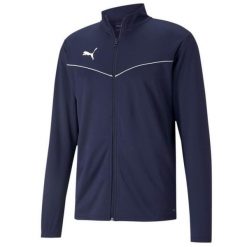 Bluza piłkarska męska Puma teamRISE Training Poly Jacket. Białe bluzy bez kaptura męskie Puma, m. Za 268.60 zł.