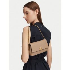 Torebka Tory Burch. Białe torebki klasyczne damskie Tory Burch, bez wzorów, wizytowe, bez kołnierzyka, bez ramiączek. Za 2,024.00 zł.