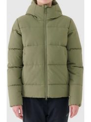 4F Kurtka narciarska w kolorze khaki rozmiar: XS. Brązowe kurtki narciarskie i snowboardowe damskie 4f, m, bez wzorów, z puchu, bez kaptura, narciarskie. Za 191.42 zł.