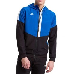 Kurtka z kapturem Erima Tracktop Squad. Czarne kurtki męskie Erima, l, bez wzorów, sportowe, z kapturem. W wyprzedaży za 203.50 zł.