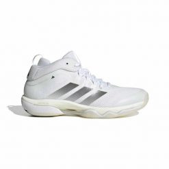 Buty halowe adidas Crazyflight 7 Mid. Białe obuwie do biegania damskie Adidas. Za 655.50 zł.