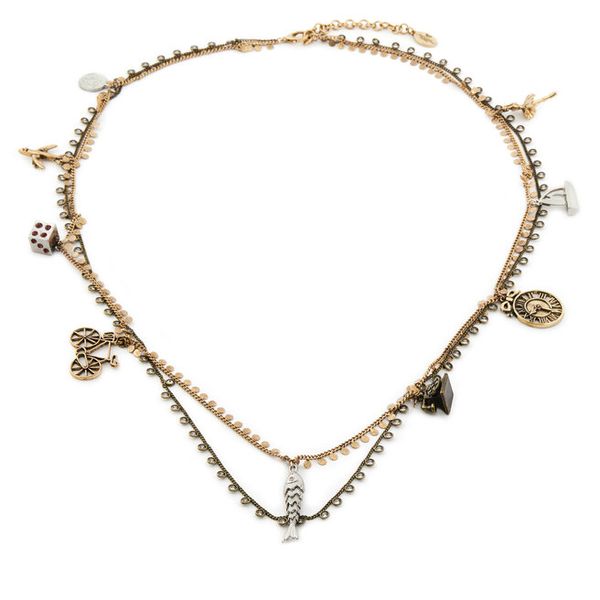 Naszyjnik Weekend Max Mara. Brązowe naszyjniki damskie Weekend Max Mara. Za 629.99 zł.