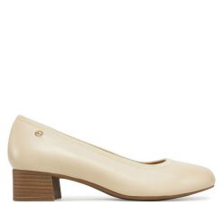 Półbuty Tamaris. Półbuty damskie Tamaris, bez wzorów, bez obcasa, na obcasie. Za 229.99 zł.