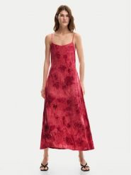 Desigual Sukienka letnia Madison 26SWVK01 Czerwony Regular Fit. Czerwone sukienki damskie Desigual, na lato, xl, bez wzorów, z syntetyku, bez kołnierzyka, bez ramiączek. Za 639.99 zł.