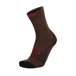 Skarpety trekkingowe LOWA Renegade. Brązowe skarpetki damskie Lowa, bez wzorów. Za 49.99 zł.