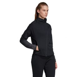 Bluza damska sportowa Adidas W HTR S JKT. Czarne bluzy bez kaptura damskie Adidas, s, bez wzorów, bez kaptura. W wyprzedaży za 169.00 zł.