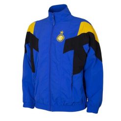 Kurtka piłkarska retro dla dorosłych FC Internazionale 1997-98 - Niebieska. Niebieskie kurtki męskie COPA FOOTBALL, xl, bez wzorów, retro, bez kaptura. Za 426.11 zł.