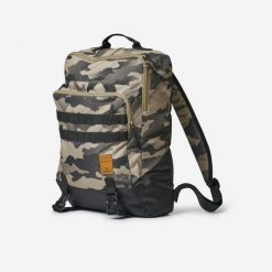 Plecak Tactical 20 l camo. Brązowe plecaki damskie SOLOGNAC, bez wzorów, z materiału. Za 69.99 zł.
