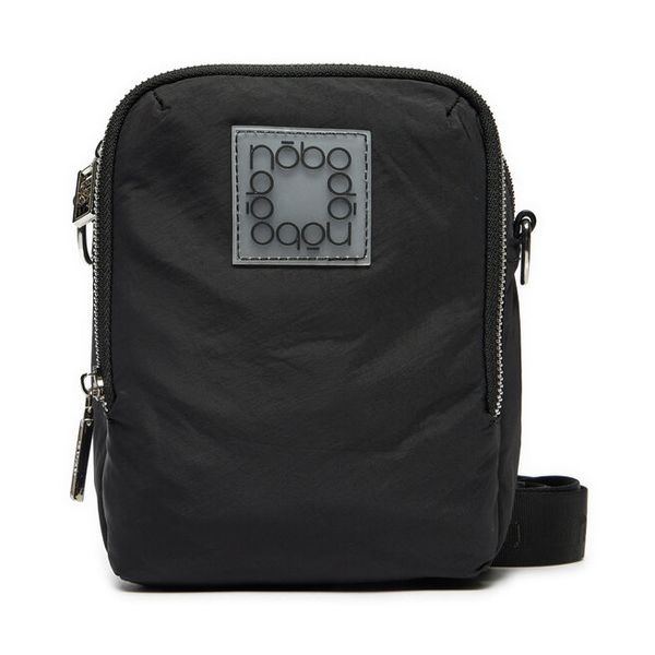 Torebka Nobo. Czarne listonoszki damskie Nobo, bez wzorów, bez dodatków. Za 79.99 zł.