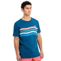 Koszulka męska Protest PRTEXMOUTH t-shirt. Niebieskie t-shirty męskie Protest, l, bez wzorów, z bawełny, bez kołnierzyka. Za 179.99 zł.