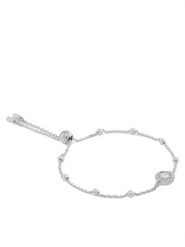 Swarovski Bransoletka 5733196 Srebrny. Szare bransoletki damskie Swarovski, srebrne. Za 359.99 zł.