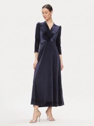 Rinascimento Sukienka wieczorowa CFC0116789003 Granatowy Regular Fit. Niebieskie sukienki damskie RINASCIMENTO, xl, bez wzorów, z syntetyku, wizytowe, bez kołnierzyka, bez ramiączek. Za 779.99 zł.