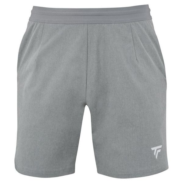 Spodenki tenisowe męskie Tecnifibre Team Short. Szare szorty męskie TECNIFIBRE, bez wzorów, sportowe. Za 150.00 zł.