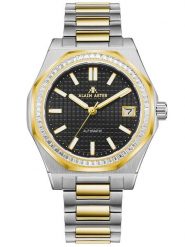 ALAIN ASTER Zegarek kwarcowy w kolorze złoto-srebrno-czarnym rozmiar: onesize. Szare, analogowe zegarki damskie ALAIN ASTER, ze stali. Za 1,130.99 zł.