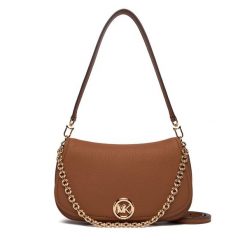 Torebka MICHAEL Michael Kors. Brązowe torebki klasyczne damskie MICHAEL Michael Kors, bez wzorów, bez dodatków. Za 1,429.00 zł.