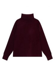 Perfect Cashmere Kaszmirowy golf "Senge" w kolorze ciemnofioletowym rozmiar: L. Czerwone golfy damskie Perfect Cashmere, l, bez wzorów, z kaszmiru, bez ramiączek. Za 1,330.32 zł.