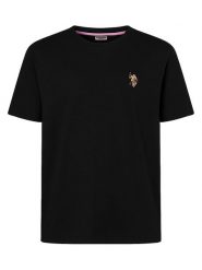 U.S. Polo Assn. Koszulka w kolorze czarnym rozmiar: M. Czarne koszulki polo męskie U.S. Polo Assn., m, bez wzorów, z bawełny, bez ramiączek. Za 105.14 zł.