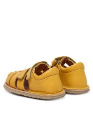 Froddo Sandały Barefoot Flexy F G3150283-5 M Żółty. Żółte sandały chłopięce Froddo, ze skóry, bez zapięcia. Za 339.99 zł.