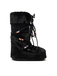 Moon Boot Śniegowce Icon Faux Fur BEADS80D1408990 Czarny. Czarne buty zimowe męskie Moon Boot, z materiału, bez zapięcia. Za 1,099.00 zł.