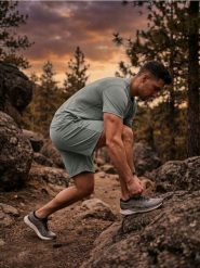 Szorty sportowe - zielony. Zielone szorty męskie Sinsay, bez wzorów, sportowe. Za 39.99 zł.