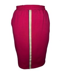 Różowa dresowa spódnica Bea na gumce OSTATNIE SZTUKI PLUS SIZE XXL. Czerwone spódniczki damskie Moda Size Plus Iwanek, l, z aplikacjami, z bawełny, eleganckie, plus size, midi. W wyprzedaży za 49.90 zł.