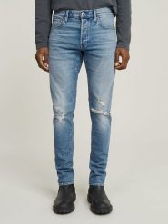 G-Star Dżinsy - Slim fit - w kolorze niebieskim rozmiar: W29/L32. Niebieskie jeansy męskie G-Star. Za 211.31 zł.