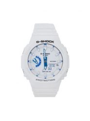 G-Shock Zegarek GA-2100HDS-7AER Biały. Białe, analogowe zegarki męskie G-Shock. Za 389.99 zł.