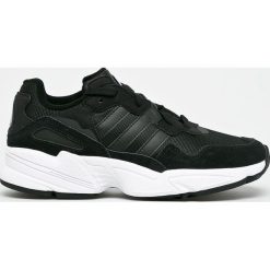 Adidas Originals - Buty Yung-96. Czarne buty sportowe na co dzień damskie adidas Originals, bez wzorów, z gumy. W wyprzedaży za 299.90 zł.