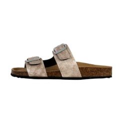 Damskie sandały Geox Brionia. Brązowe sandały damskie Geox, bez wzorów, bez obcasa. W wyprzedaży za 273.80 zł.