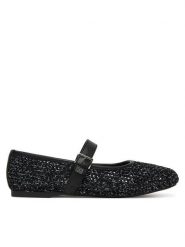 Tommy Jeans Baleriny Tjw Knitted Ballerina EN0EN03030 Czarny. Czarne baleriny damskie Tommy Jeans, bez wzorów, z jeansu, bez obcasa. Za 409.99 zł.