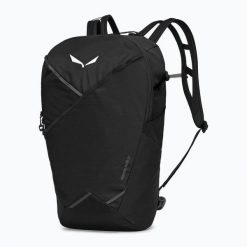 SALEWA Plecak trekkingowy Pedroc Mate 22 black out. Czarne plecaki damskie Salewa, bez wzorów, z materiału. Za 479.99 zł.