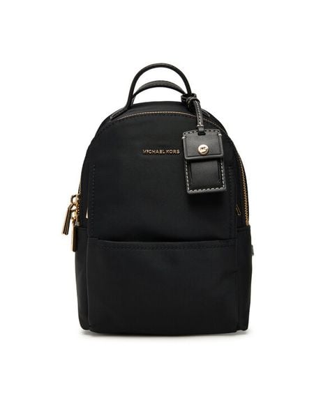 MICHAEL Michael Kors Plecak Sable 30T5G3XB1C Czarny. Czarne plecaki damskie MICHAEL Michael Kors, bez wzorów, z materiału. Za 779.99 zł.
