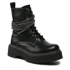 Trapery Jenny Fairy. Czarne trapery damskie Jenny Fairy, bez obcasa. Za 119.99 zł.