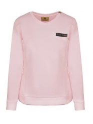 Plein Sport Bluza w kolorze jasnoróżowym rozmiar: S. Różowe bluzy bez kaptura damskie Plein Sport, s, bez wzorów, bez ramiączek, bez kaptura. Za 192.79 zł.