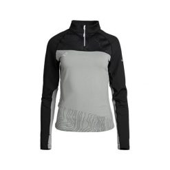 Koszulka termiczna damska SALEM W z długim rękawem, polarem i stretchem, z wysok. Szare bielizna termoaktywna damska IZAS, m, bez wzorów, z polaru. Za 243.43 zł.