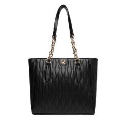 Torebka Beverly Hills Polo Club. Czarne torebki klasyczne damskie Beverly Hills Polo Club, bez wzorów, bez dodatków. Za 279.99 zł.