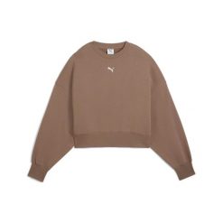 Puma Bluza Wardrobe Ess Over-Oversized Tr 62974893. Brązowe bluzy bez kaptura damskie Puma, l. Za 152.99 zł.
