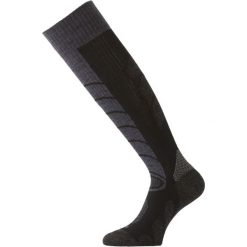 Skarpety merino SWE. Szare skarpetki męskie LASTING, bez wzorów, z elastanu. Za 150.40 zł.