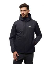 Jack Wolfskin Kurtka funkcyjna "Jasper" w kolorze czarnym rozmiar: S. Czarne kurtki outdoor męskie Jack Wolfskin, s, bez wzorów, z materiału, bez kaptura. Za 298.67 zł.