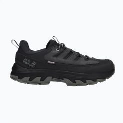 Buty trekkingowe męskie Jack Wolfskin Apex Hike Texapore Low. Czarne buty trekkingowe męskie Jack Wolfskin, bez zapięcia, trekkingowe. Za 739.99 zł.