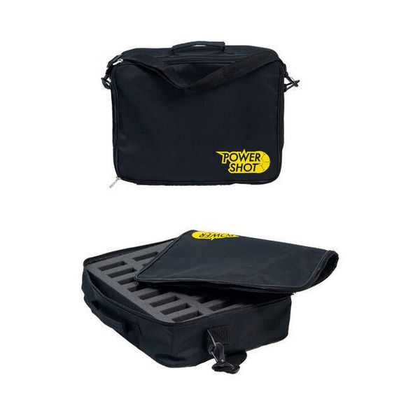 Torba transportowa na 24 stopery Powershot. Czarne torebki klasyczne damskie POWERSHOT, bez wzorów, bez dodatków. Za 193.46 zł.