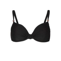 Top bikini - damska - mm jada - balconnet, fiszbiny - czarny. Czarne bikini damskie Protest, bez wzorów. Za 215.00 zł.