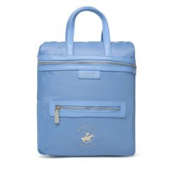 Plecak Beverly Hills Polo Club. Niebieskie plecaki damskie Beverly Hills Polo Club, bez wzorów. Za 77.99 zł.