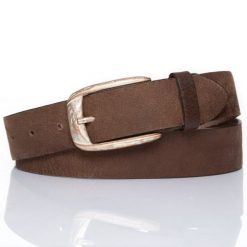 MUSTANG PASEK SKÓRZANY 35mm SOPO-MUS124. Brązowe paski męskie Mustang, bez wzorów, klasyczne. Za 79.99 zł.