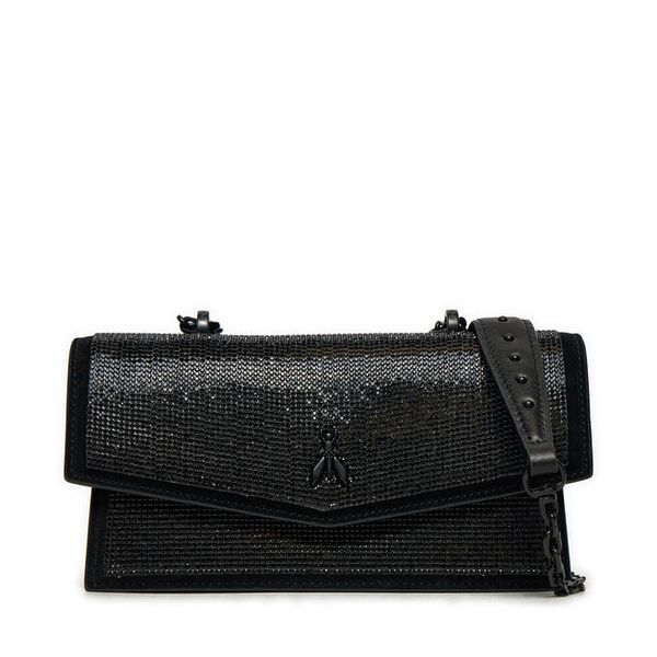 Torebka Patrizia Pepe. Czarne torebki klasyczne damskie Patrizia Pepe, bez wzorów, bez dodatków. Za 949.99 zł.