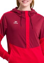 Damska bluza z kapturem Erima Squad. Czerwone bluzy z kapturem damskie Erima, z bawełny. Za 194.95 zł.