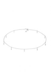 Elli Damski naszyjnik z kroplami Geo Look, srebro: 925 Sterling Silver Naszyjniki 1 ct. Szare naszyjniki damskie Elli, na co dzień, srebrne. Za 118.99 zł.
