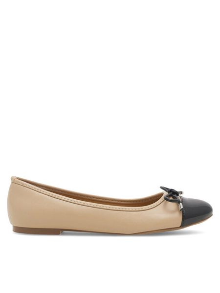 Jenny Fairy Baleriny Cheriee NSW23W23075 Beżowy. Brązowe baleriny damskie Jenny Fairy, bez wzorów, z syntetyku, bez obcasa. Za 62.99 zł.